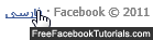 Change Facebook language from page footer