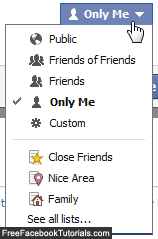 Customize who can see Facebook wall posts by others