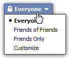 Update the privacy settings of your relationship status on Facebook
